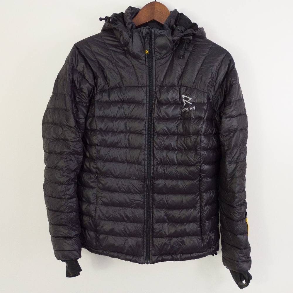 Ravean Heated Tech C6 System Puffer Jacket Black Size Medium